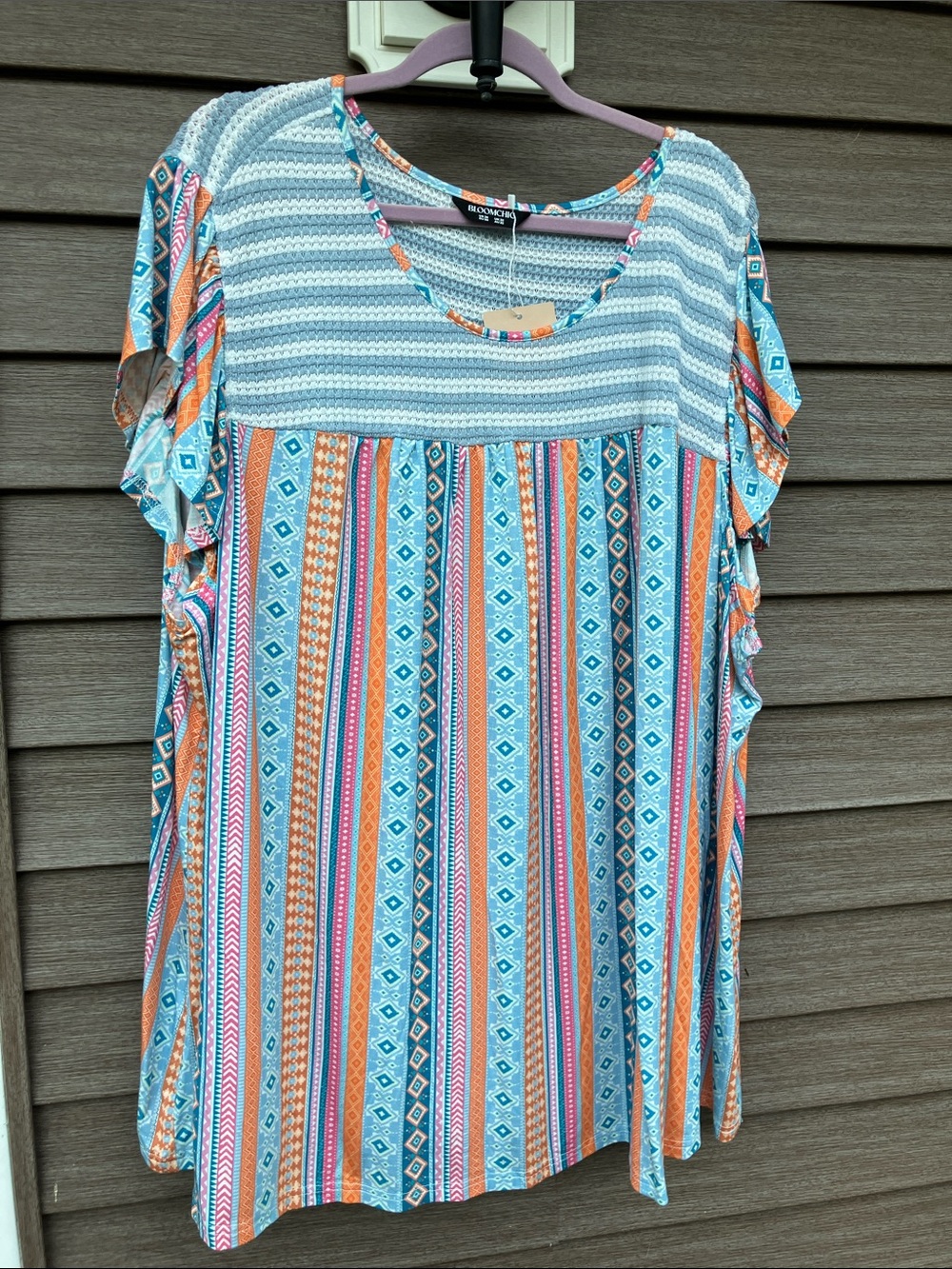 Fun NWT multi-colored shirt 5X
